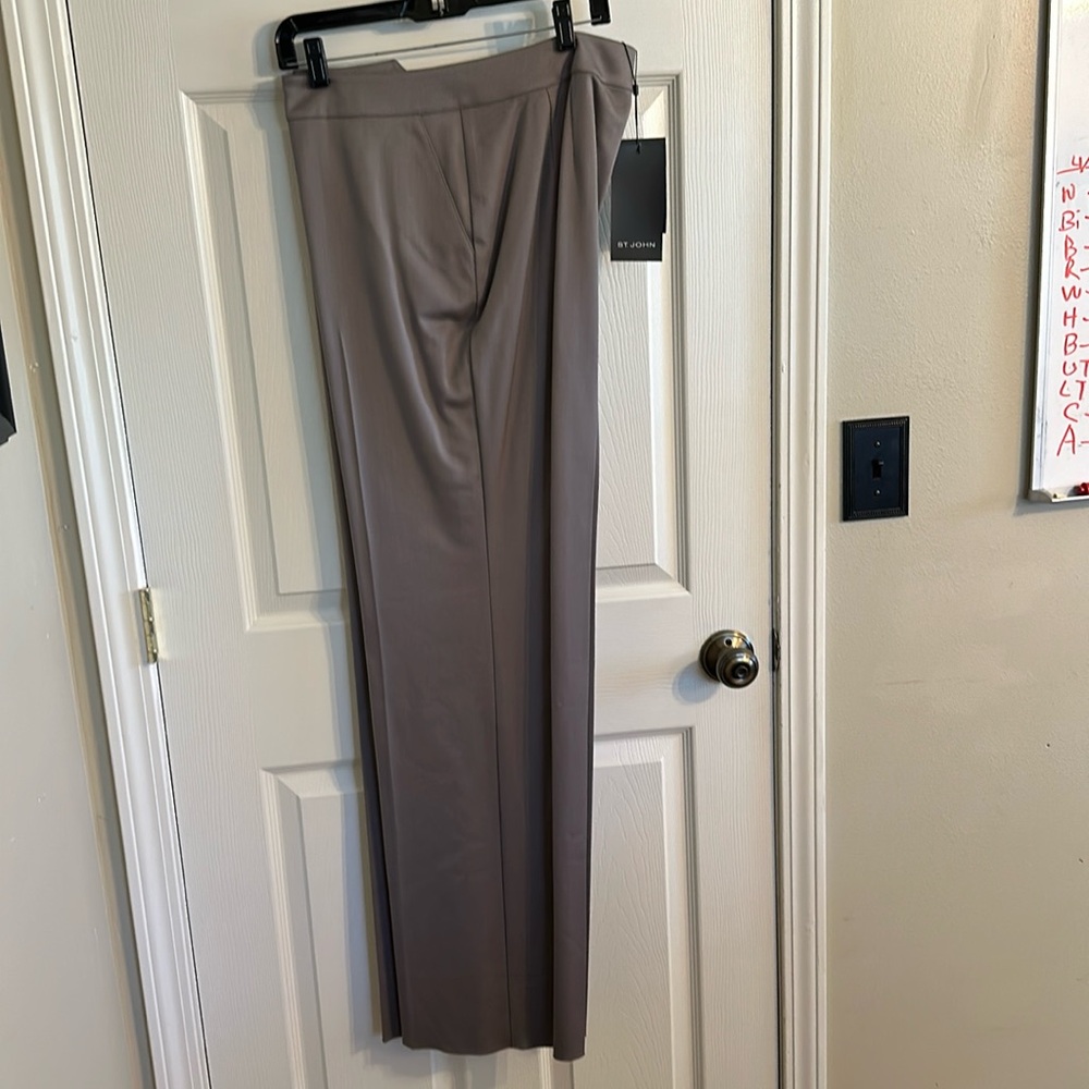 NWT-St. John Slacks, taupe, sz 14.